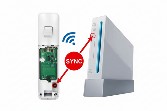 2 in 1 Wii Motion Plus Controller & Nunchuk Set – Wireless Gamepad