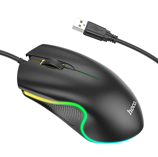 Hoco Wired Gaming Mouse RGB Ergonomic GM19