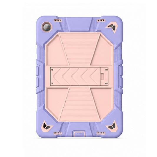 Samsung Galaxy Tab A11 Rugged Shockproof Case with Kickstand (Pink)