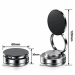 360-degree rotating magnetic phone holder with foldable design