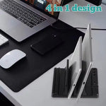 4-in-1 Vertical Laptop Stand | Multi-Device Desktop Holder for Laptops Tablets & Notebooks