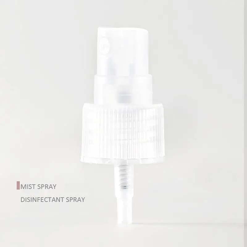 50 x 100 ml Clear Plastic Bottle with Fine Mist Spray Atomiser & Cap