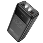 65W PD + QC Power Bank with LED % Display & Torch Light (50000mAh) β DB81A