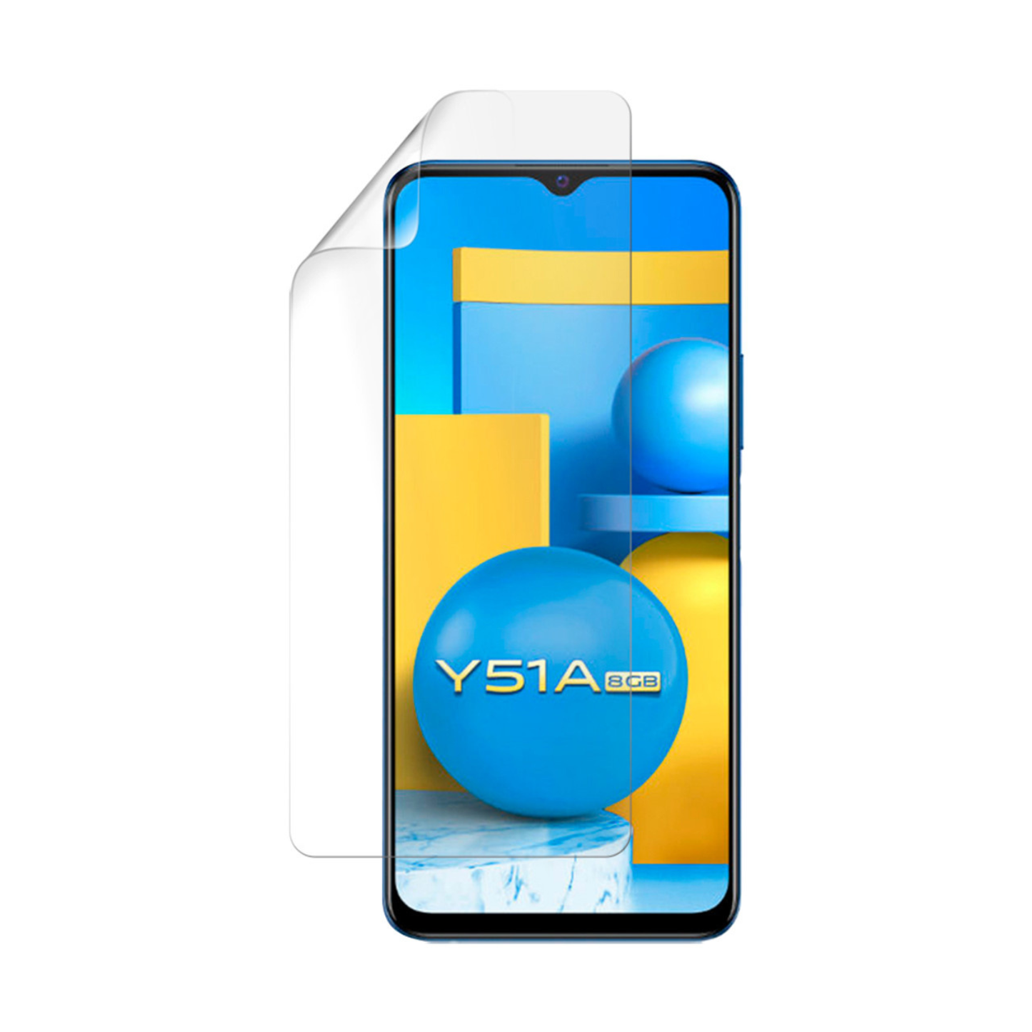 Hydrogel Screen Protector for Vivo Y51A (Pack of 2)