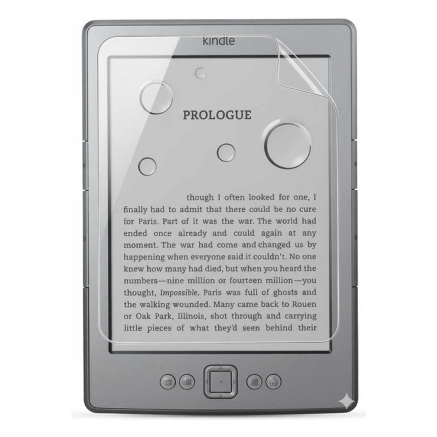 Hydrogel Screen Protector for Kindle 4