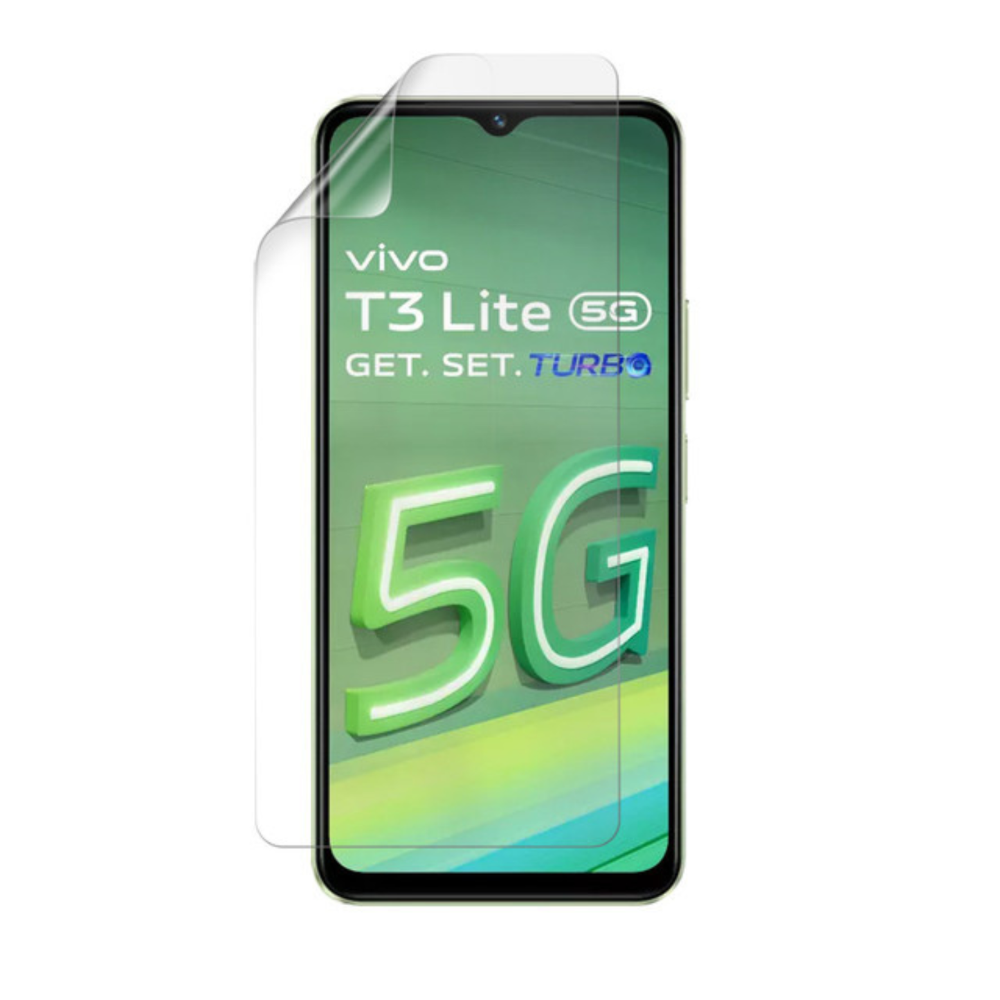 Hydrogel Screen Protector for Vivo T3 Lite (Pack of 2)