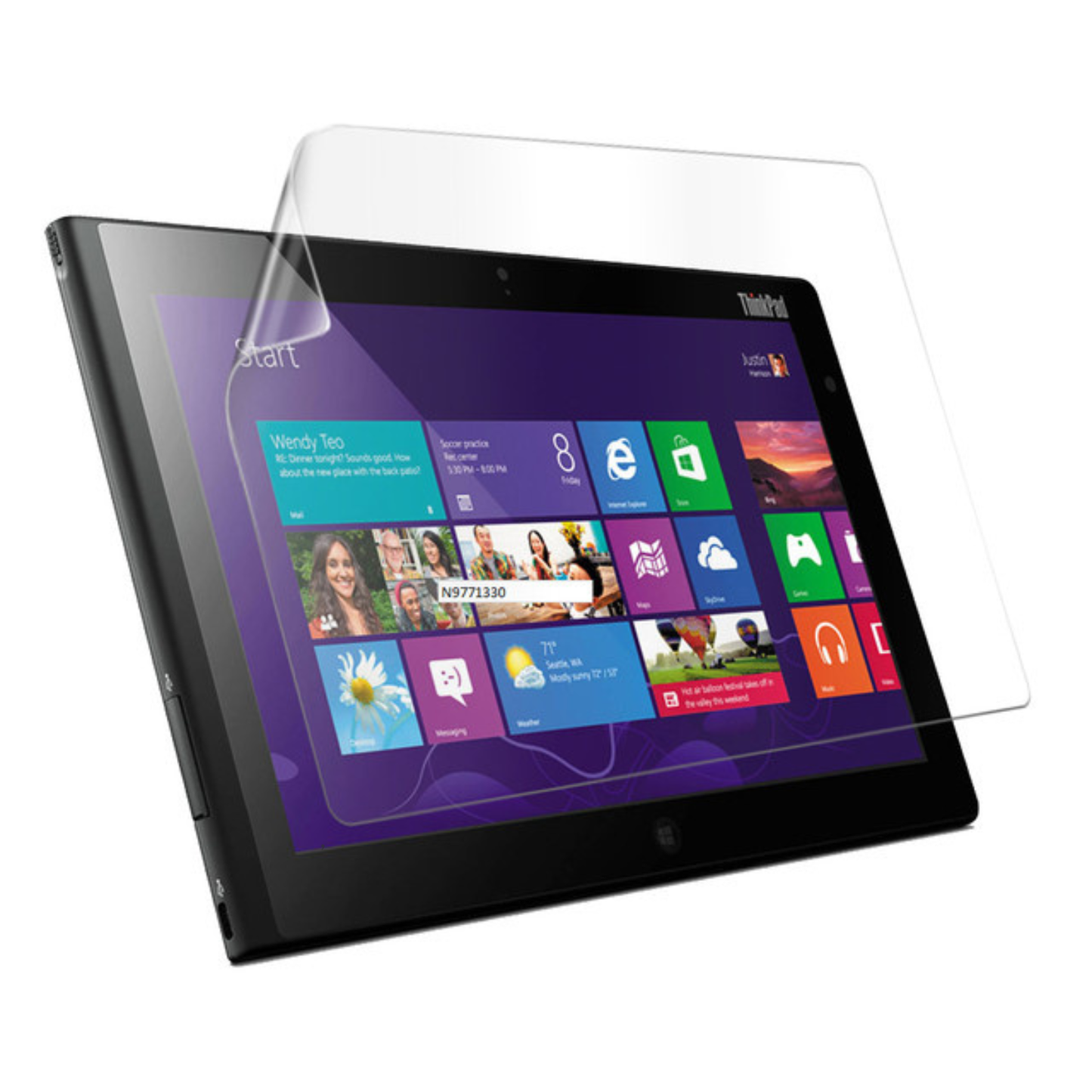 Hydrogel Screen Protector for Lenovo ThinkPad Tablet 2