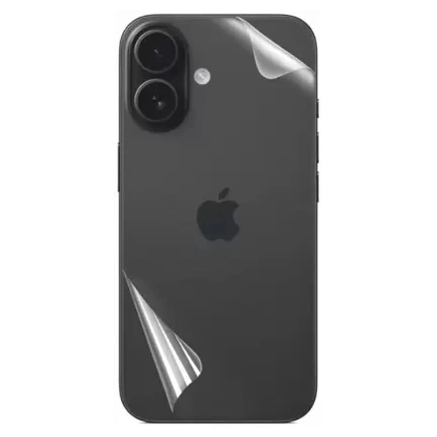 Back Hydrogel Screen Protector for iPhone 16 (Pack of 2)