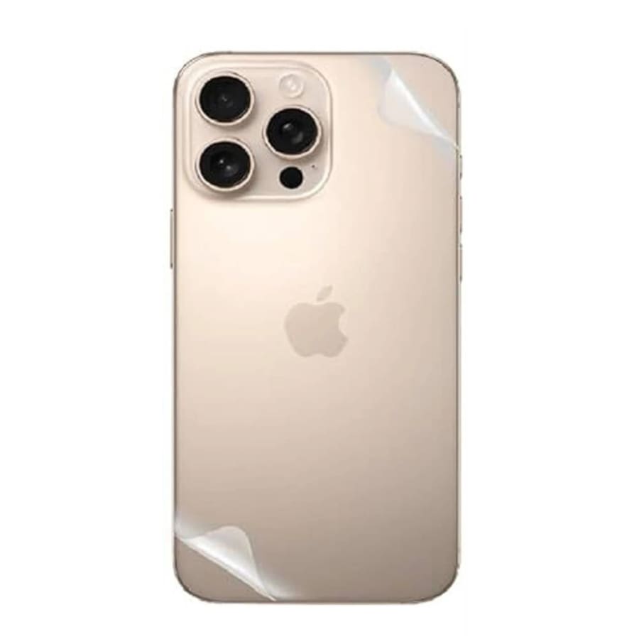 Back Hydrogel Screen Protector for iPhone 16 Pro