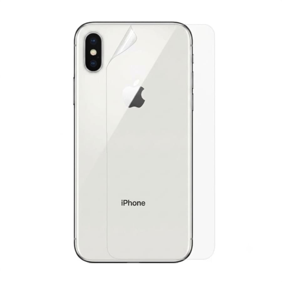 Back Hydrogel Screen Protector for iPhone XS (Pack of 2)