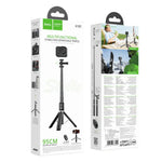 Bluetooth Selfie Stick Tripod 95cm with Remote (K101)