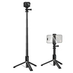 Bluetooth Selfie Stick Tripod 95cm with Remote (K101)