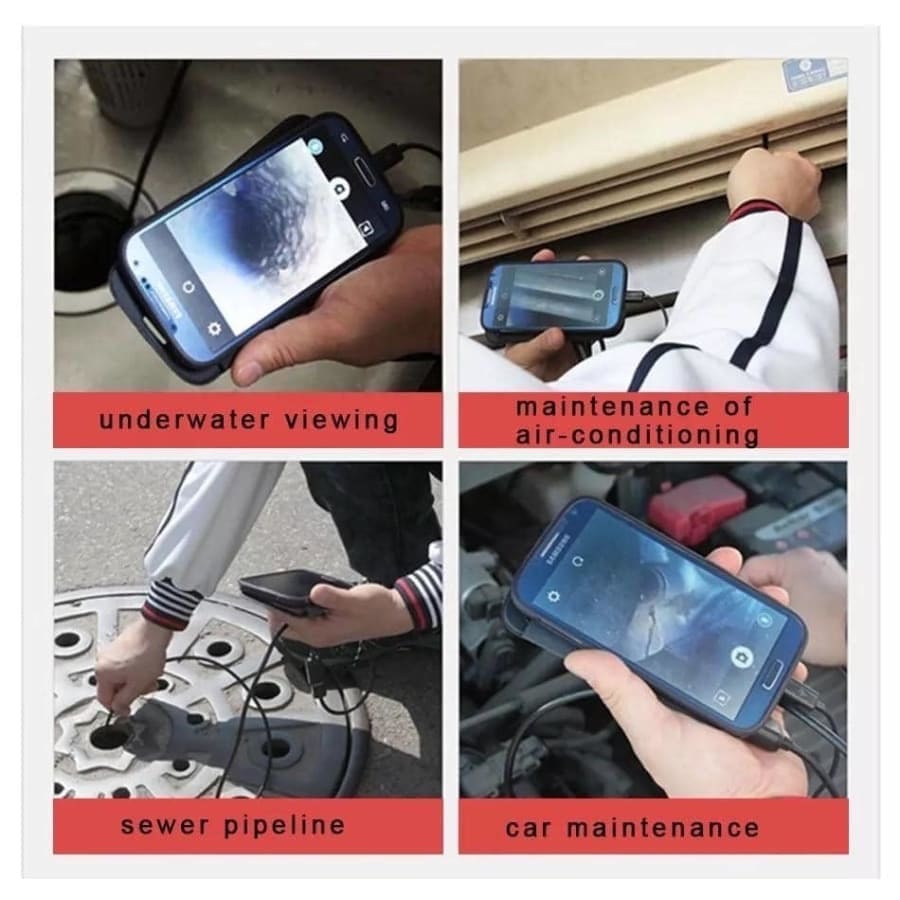 Borescope / Endoscope Camera - Android (Micro USB & Computer USB Ports)