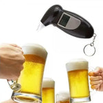 Breathalyzer - Breath Alcohol Tester With 5 Extra Breathalyser Mouth Pieces - Tools & Kits (multipurpose)