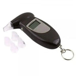 Breathalyzer - Breath Alcohol Tester With 5 Extra Breathalyser Mouth Pieces - Tools & Kits (multipurpose)