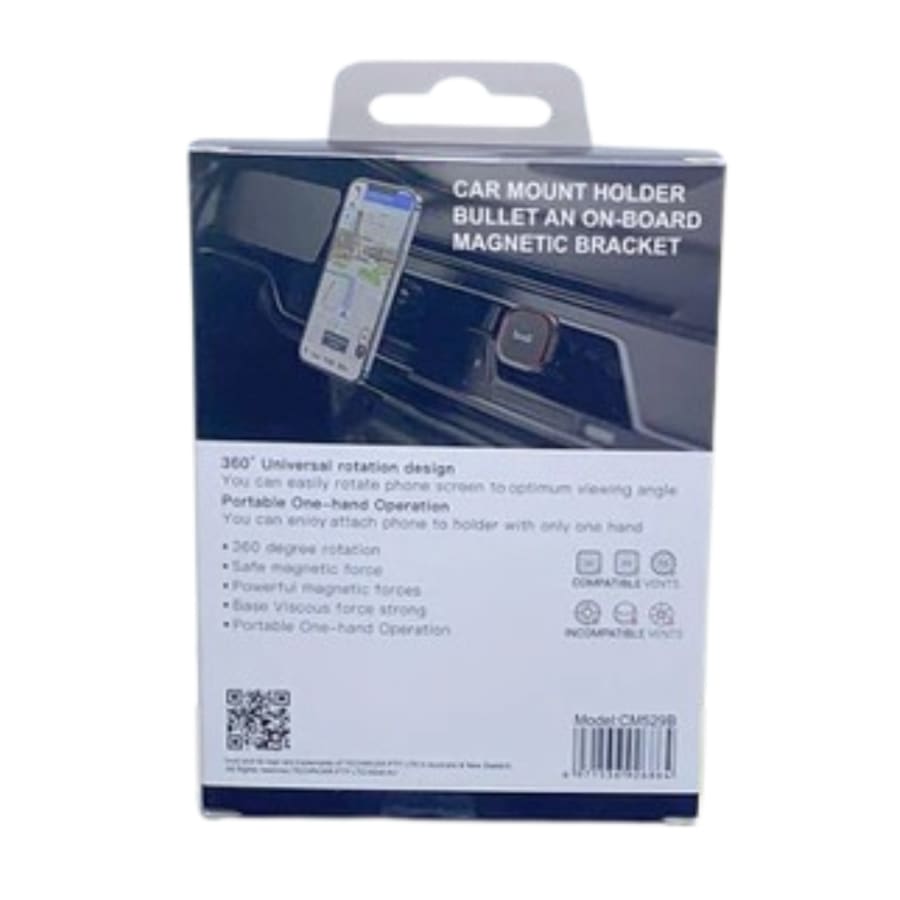 Budi MagFit 360 Rotation Car Mount Holder CM529B