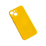 Case for iPhone 14 (6.1”) (Yellow) - Yellow - Phone cases