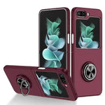 Case for Samsung Galaxy Z Flip 5 (7 colours available) - Wine Red / Phone - cases