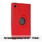 Cover for Samsung Galaxy Tab A9 Plus 11” (2023) - X210/X215/X216 (Red) - Red - Phone/Tablet Accessories