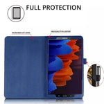 Cover for Samsung Galaxy Tab S8 11β (2022) - X700/X706 (Navy Blue) - Navy Blue - Phone/Tablet Accessories