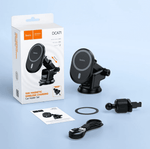 DCA71 15W magnetic wireless charging car phone holder