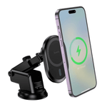 DCA71 15W magnetic wireless charging car phone holder