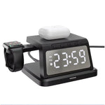 Digital Alarm Clock Wireless Charger β 3W/5W/7.5W/10W Multifunction