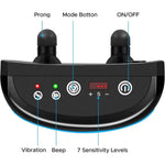 Dog Anti Barking Collar Beeping Chargeable Training Device (Blue)