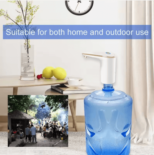 Electric Water Bottle Pump Front View