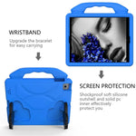 EVA Protective Case for iPad Air 1/2 9.7ββ β Kids Tablet Cover with Handle & Thumbs up Stands Kickstand (Blue)
