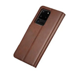 Flip Case for Samsung Galaxy Note 20 Ultra - Brown - Phone cases