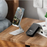 Foldable Rotatable Desktop Phone Stand for 4.5–7 Inch Phones (PH50)