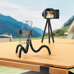 H101 flexible octopus tripod with adjustable smartphone holder