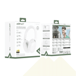 H12 wireless headphones featuring up to -48dB hybrid active noise cancellation