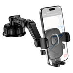 H89 extra-long arm car phone holder with 335mm extended reach