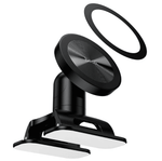 H97 magnetic dashboard phone holder with double-leg support base