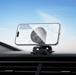 H97 magnetic dashboard phone holder with double-leg support base