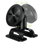 H97 magnetic dashboard phone holder with double-leg support base