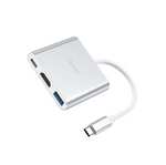 HB14 USB-C hub with USB 3.0, HDMI output and PD charging