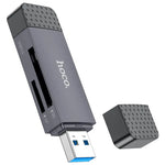 HB45 2-in-1 USB 3.0 Card Reader NZ β Dual USB-A & Type-C