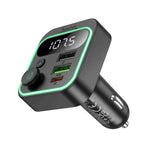Hoco 38W FM Car Kit with PD + QC RGB Light (E85) | Bluetooth 5.4 Charger