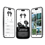 HOCO EQ32 TWS wireless earbuds with 2-in-1 hybrid wearing design