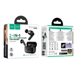HOCO EQ32 TWS wireless earbuds with 2-in-1 hybrid wearing design