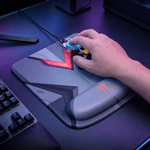 HOCO GM861 ergonomic gaming mouse pad with gel wrist cushion