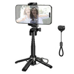 Hoco Mini Bluetooth Selfie Stick Tripod With Remote (K27)