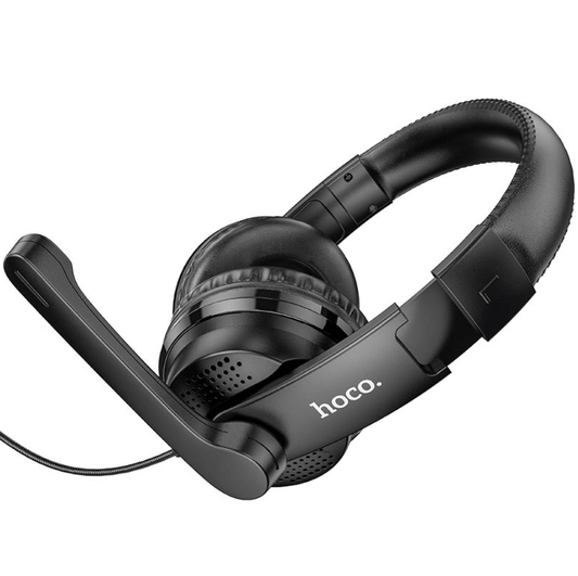 Hoco W103 Wired Headphones Side View