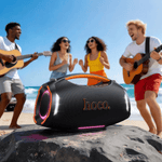 HT4 Bluetooth party speaker with dynamic LED lighting and deep bass