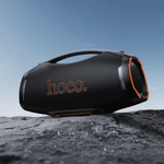 HT4 Max high-power Bluetooth party speaker with dynamic LED lighting and two wireless microphones