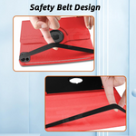 Red rotating protective case for Apple iPad Pro 11-inch M4 2024