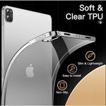 iPad Pro 12.9 Clear Shockproof Soft Case β 5th & 6th Gen (2021/2022)